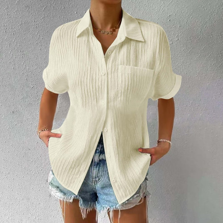 Bria Relaxed Textured Top