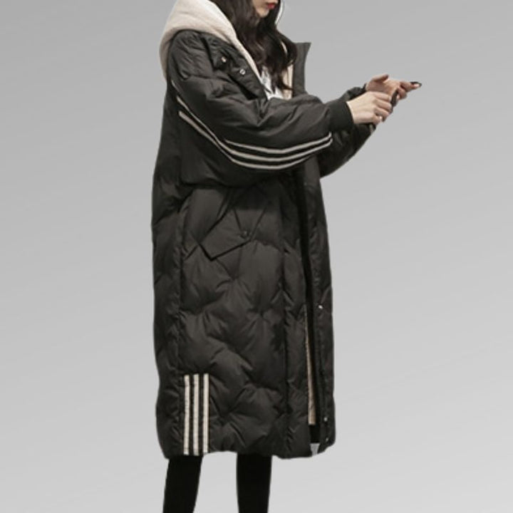 Penelope - Elegant Puffer Hooded Jacket