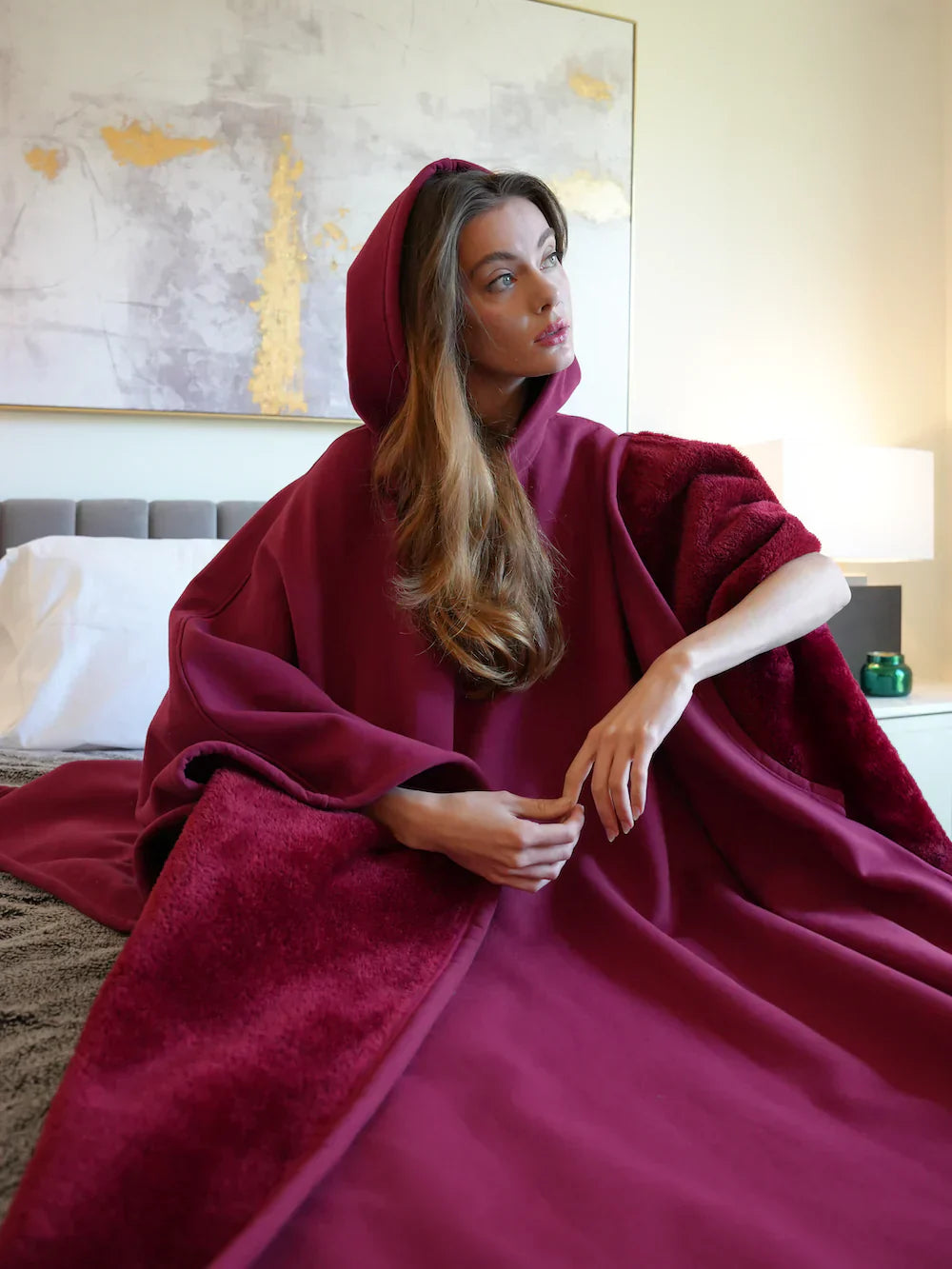 Sophie Hoodie Blanket - Your Cocoon of Comfort