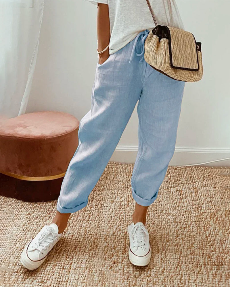 Noah | Relaxed Linen Pants – Cool, Breathable & Stylish