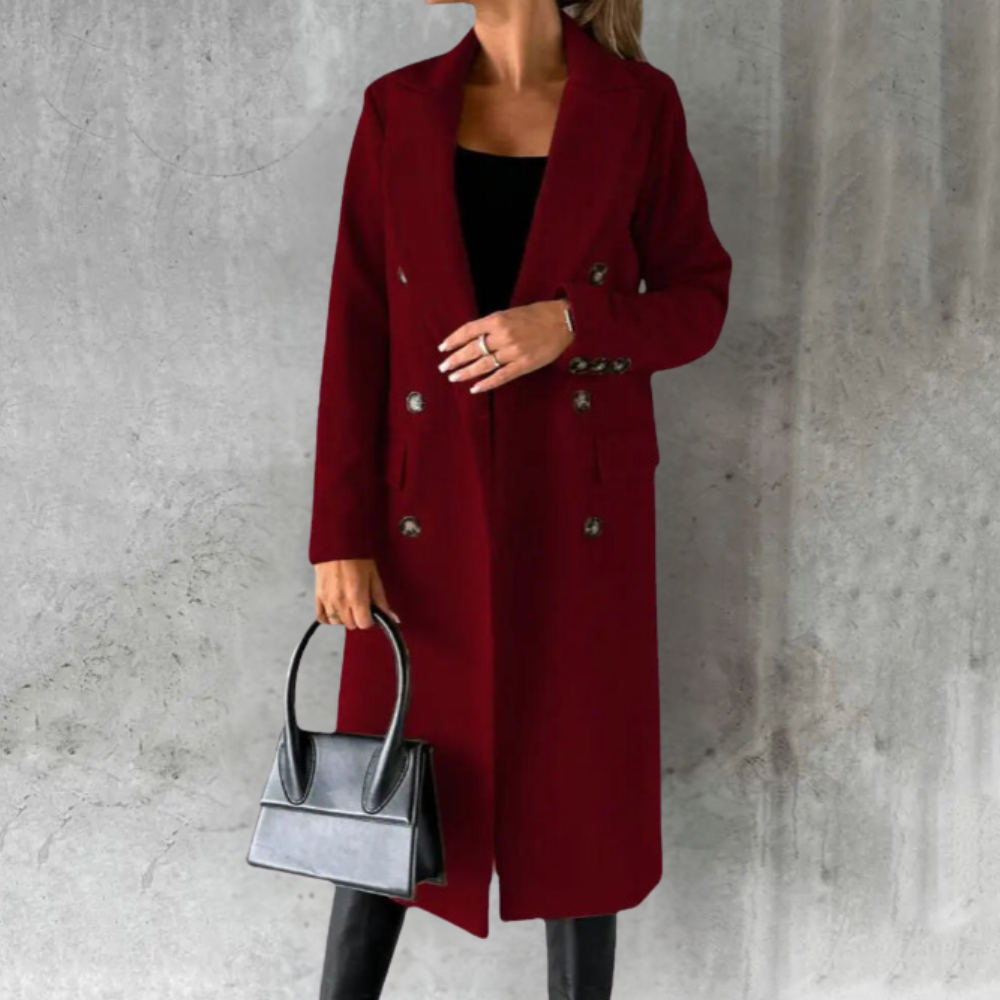 Annabeth | Elegant Wool Trenchcoat