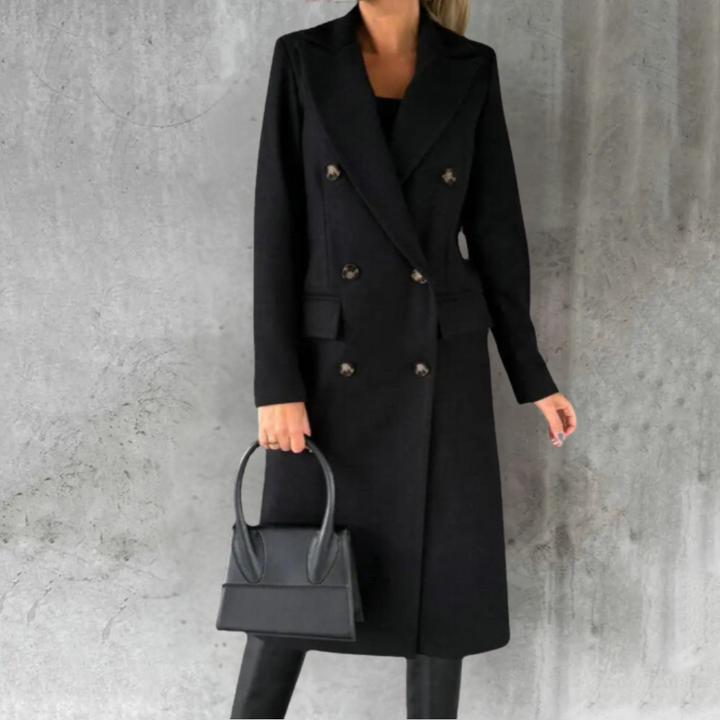 Annabeth | Elegant Wool Trenchcoat