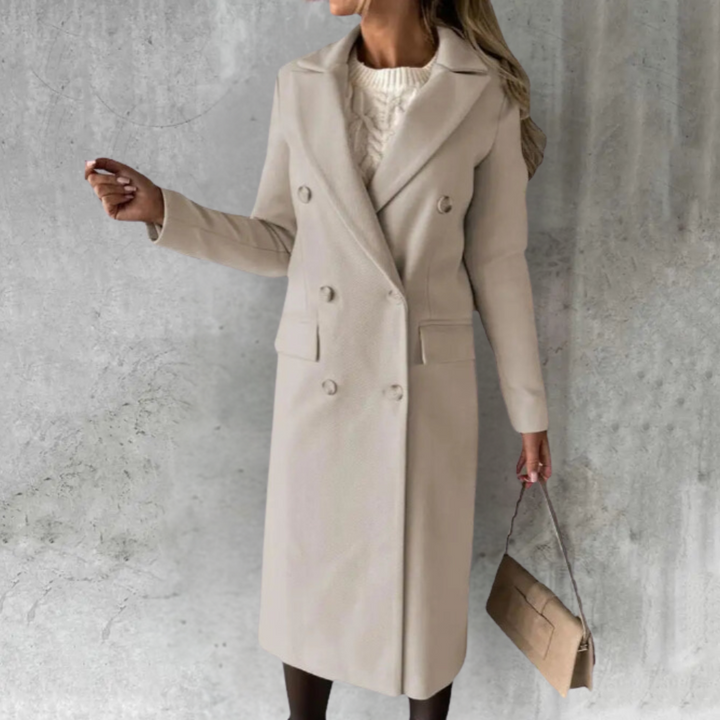 Annabeth | Elegant Wool Trenchcoat