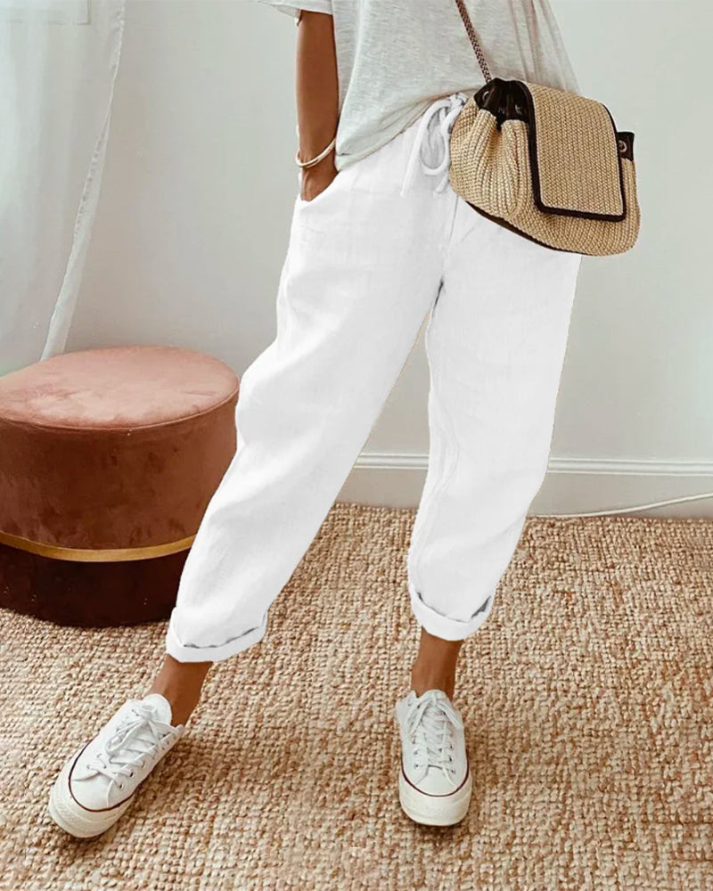 Noah | Relaxed Linen Pants – Cool, Breathable & Stylish