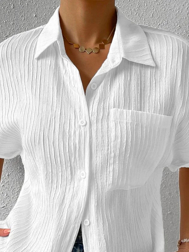 Bria Relaxed Textured Top