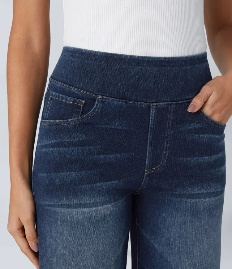 Hazel™ Stretch Palazzo Jeans