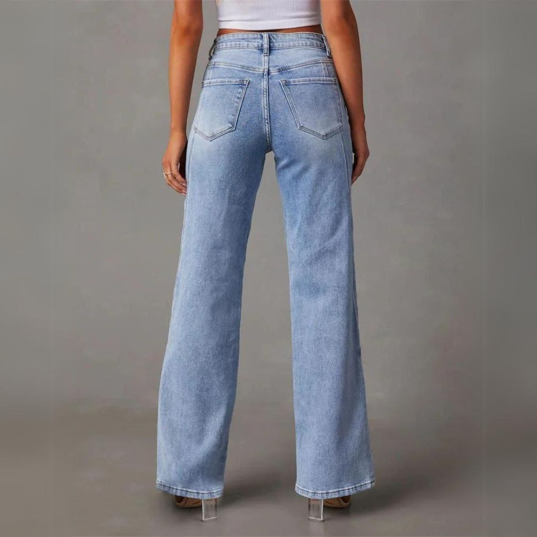 Callista | Chic wide-leg jeans