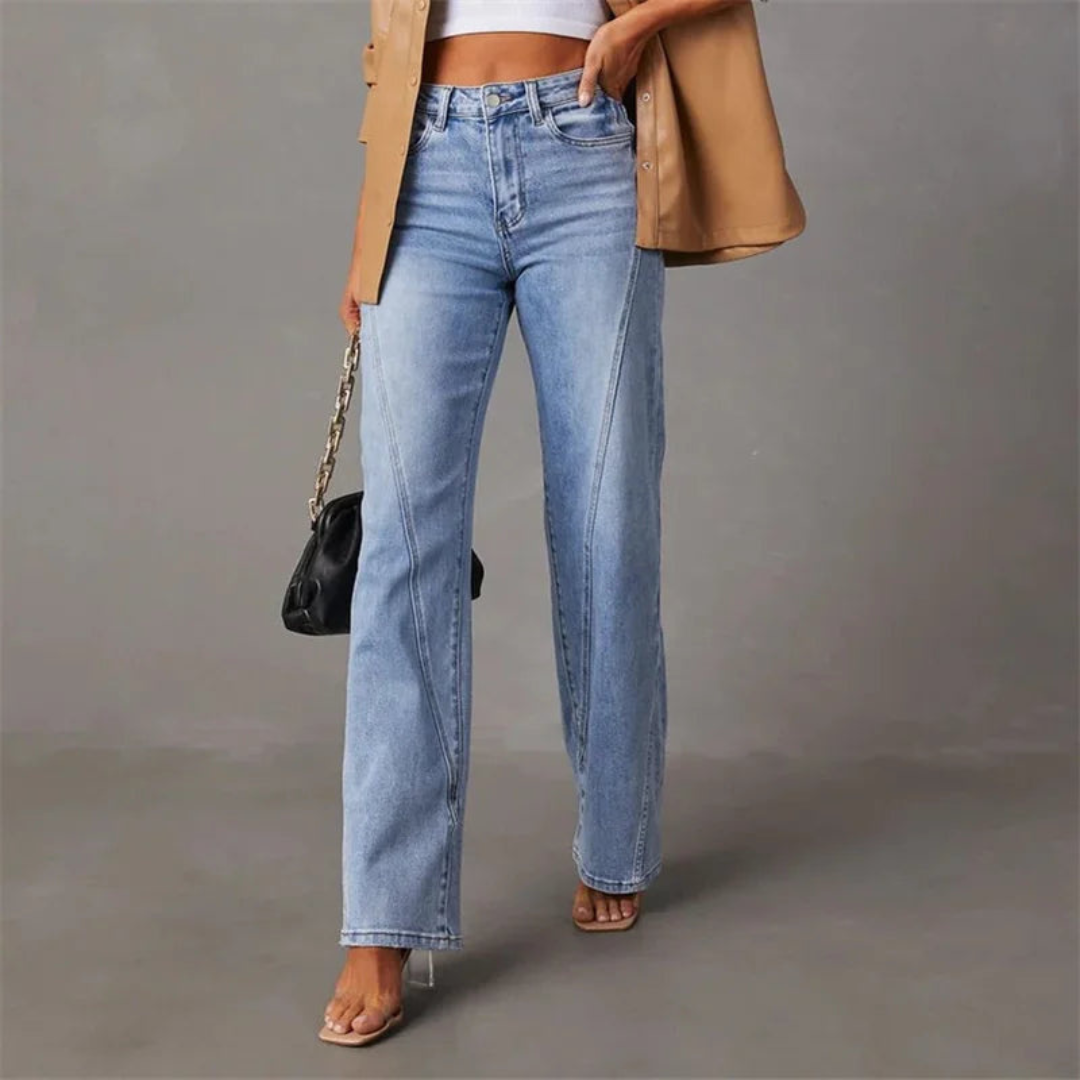 Callista | Chic wide-leg jeans