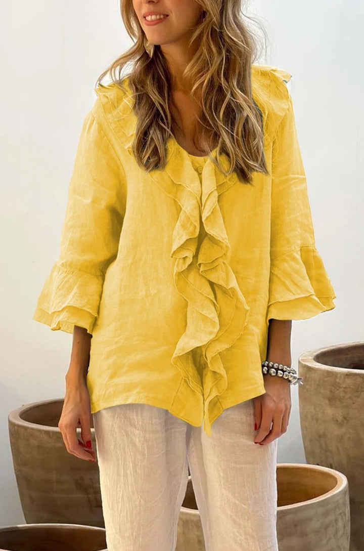 Chloe - Chic Ruffled Blouse