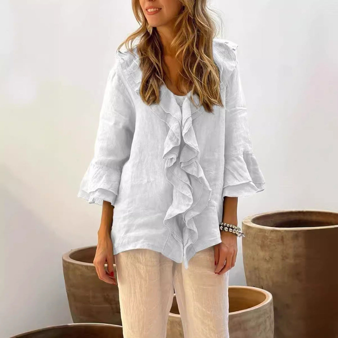 Chloe - Chic Ruffled Blouse