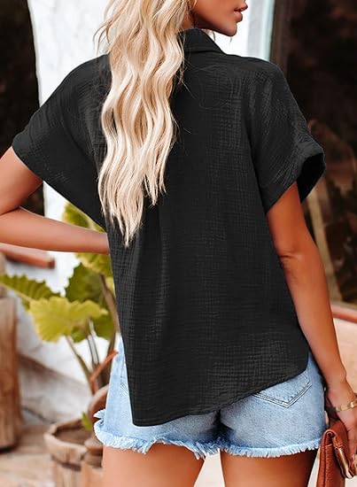 Bria Relaxed Textured Top