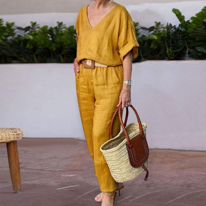 Thelma | Luxurious Relaxed Two-Piece Outfit